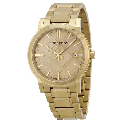 burberry bu9033 horloge|Burberry The City Champagne Dial Gold.